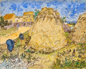 Rodas de trigo de Vincent van Gogh