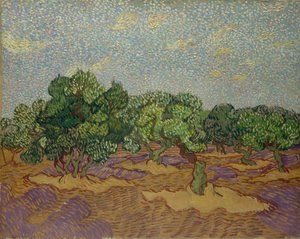 Oliveiras, 1889. de Vincent van Gogh