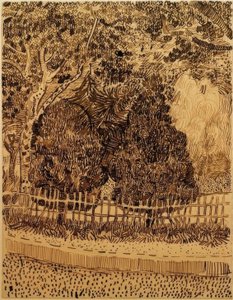 Parque com cerca de Vincent van Gogh