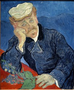 Retrato do Doutor Paul Gachet - óleo sobre tela de Vincent van Gogh