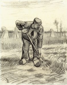 Coletor de batatas, 1885 de Vincent van Gogh