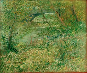 Rio Sena na primavera no Pont de Clichy de Vincent van Gogh
