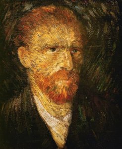 auto-retrato de Vincent van Gogh