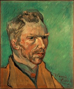 auto-retrato de Vincent van Gogh