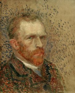 auto-retrato de Vincent van Gogh