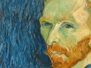 Auto-Retrato, 1889 de Vincent van Gogh