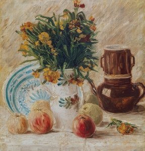 Ainda vida. Por volta de 1886 de Vincent van Gogh