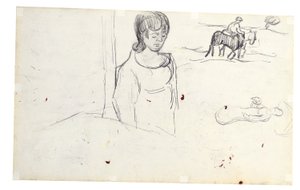 Estudos sobre a mulher e a paisagem camponesa de Vincent van Gogh