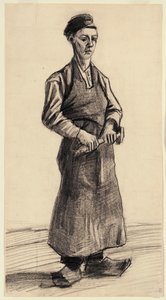O menino do ferreiro, 1882 de Vincent van Gogh