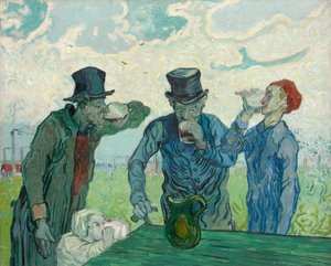 Os bebedores de Vincent van Gogh