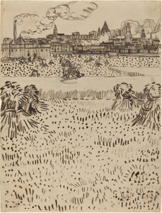 A colheita de Vincent van Gogh