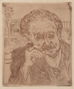 O homem do cachimbo: Retrato do Doutor Gachet de Vincent van Gogh
