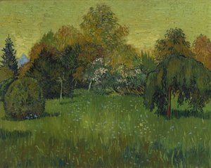 O Jardim do Poeta, 1888 de Vincent van Gogh