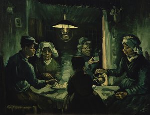 Os Comedores de Batatas de Vincent van Gogh