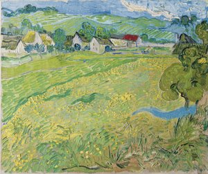 Les Vessenots em Auvers de Vincent van Gogh
