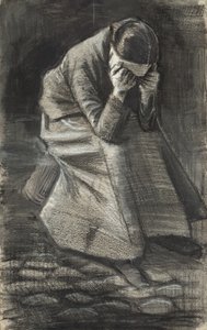 Mulher chorando, 1883 de Vincent van Gogh