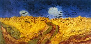 Campo de trigo com corvos de Vincent van Gogh