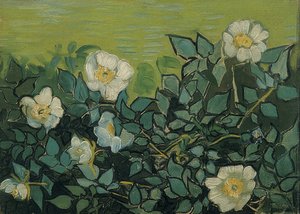 Wildrosen. 1889 de Vincent van Gogh