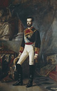 Retrato de Amedeo I Rei da Espanha