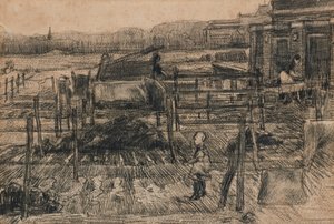 Quintal com dois algarismos (1882) de Vincent van Gogh
