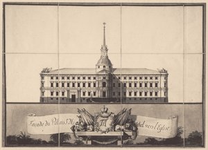 Castelo de Saint Michaels em São Petersburgo, 1797