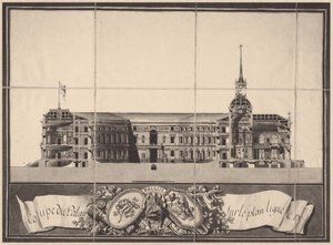 Castelo de Saint Michaels em São Petersburgo, 1797