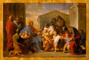 Christus segnet die Kinder de Vincenzo Camuccini