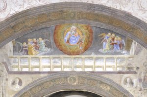 Deus e os querubins de Vincenzo Foppa