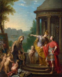 Alegoria da transferência da Galeria Imperial para o Miradouro de Vinzenz Fischer