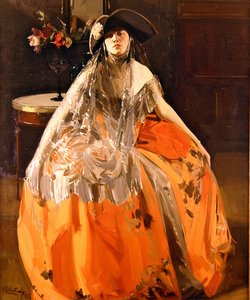 Retrato de uma Mulher de Virgilio Constantini