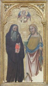 Santo António Abade e São Tiago Maior, c.1350 (têmpera sobre painel)