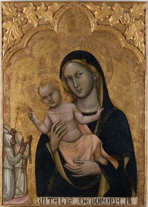 Virgem dos Flagelantes, ca 1350.