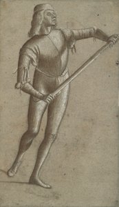 Carpaccio - Um gondoleiro (frente), cerca de 1514-1520 de Vittore Carpaccio