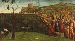 Carpaccio - A Metamorfose de Alcyone, c. 1502-1507 de Vittore Carpaccio