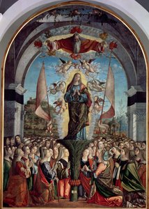 Glorificação de Santa Úrsula e seus companheiros de Vittore Carpaccio