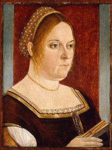 Retrato de uma mulher de Vittore Carpaccio