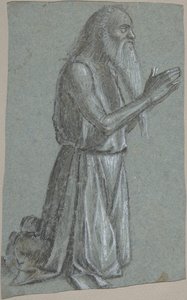 São Jerônimo reto, Soldado com o Verso da Lança, 1460-1525. de Vittore Carpaccio