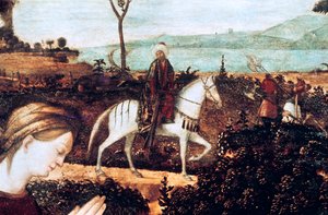 Família Ste, detalhe de Vittore Carpaccio