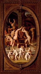 A Frágua de Vulcano (Pintura de Vittorio Casini
