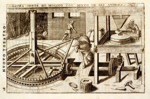 Fresadora acionada por cavalo 1607