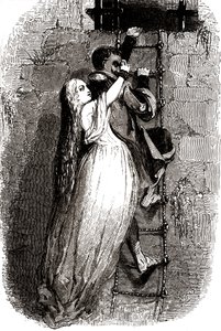 A fuga de Milady de Winter de Vivant (after) Beauce