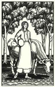 Ilustração para Tess Of The DUrbervilles de Thomas Hardy (gravura)
