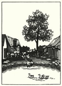 Ilustração para Tess Of The DUrbervilles de Thomas Hardy (gravura)