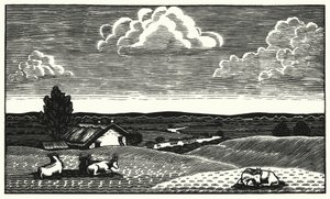 Ilustração para Tess Of The DUrbervilles de Thomas Hardy (gravura)