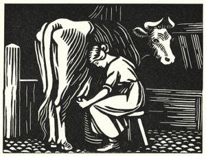 Ilustração para Tess Of The DUrbervilles de Thomas Hardy (gravura)
