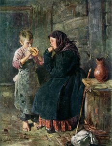 O Encontro de Mãe e Filho, 1883, 1965. de Vladimir Egorovic Makovsky