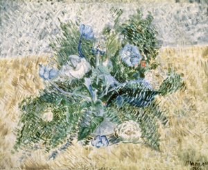 Flores azuis