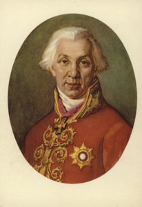 Gavrila Derzhavin, poeta russo de Vladimir Lukich Borovikovsky