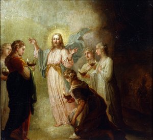 La parabole des vierges folles et des vierges sages - "A Parábola das Virgens Sábias e Tolas par Vladimir Lukich Borovikovsky de Vladimir Lukich Borovikovsky