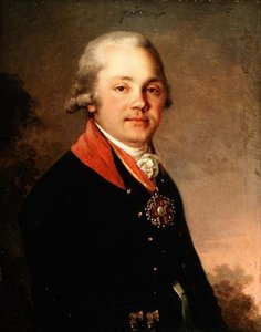 Retrato de Alexander Dmitrievich Arseniev (1766-1823) de Vladimir Lukich Borovikovsky